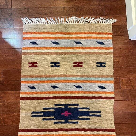 %100 wool vintage hallway runner 🧶 - Picture 4 of 4